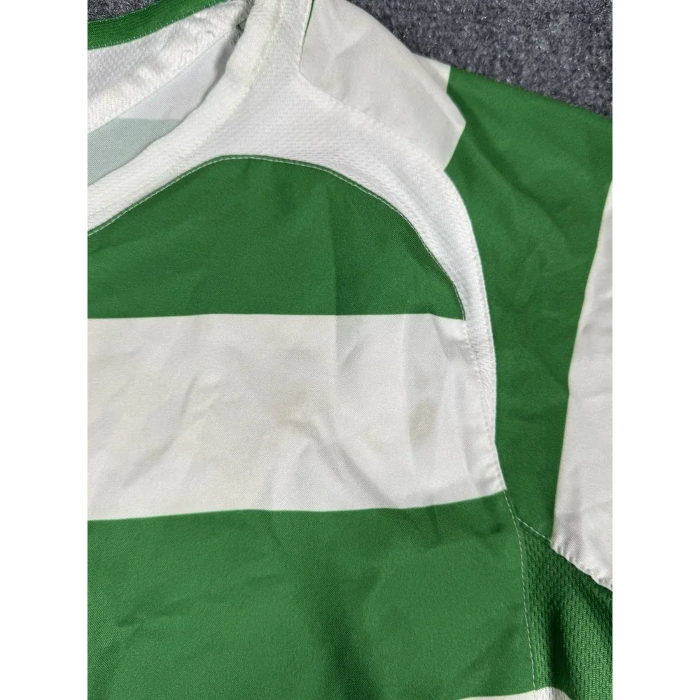 Vintage Nike Celtic FC 2005/2006 Home Football Shirt Mens XS White Soccer Jersey - Picture 7 of 16